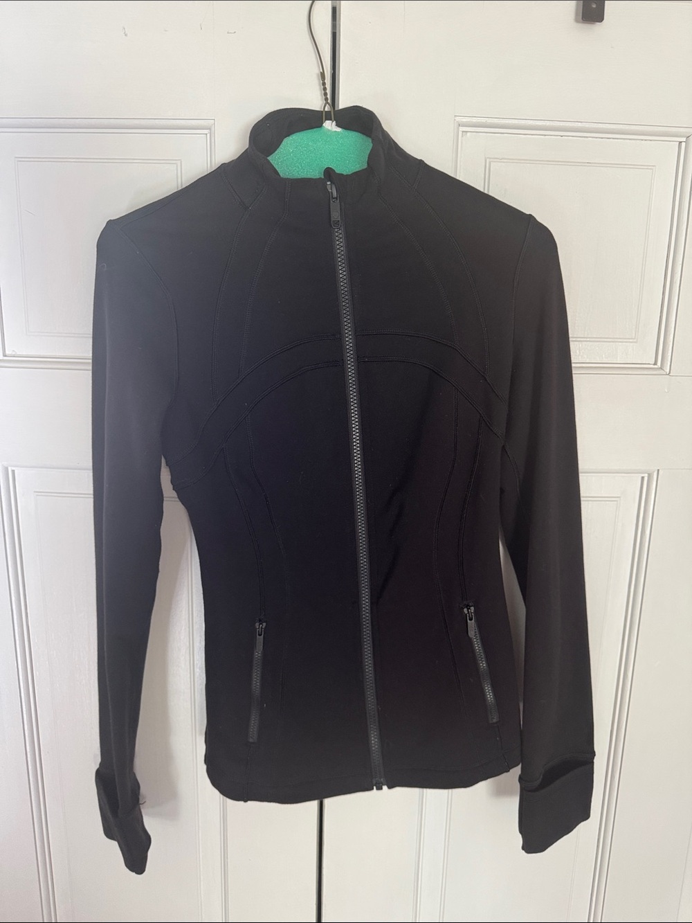 lululemon athletica Black Zip-Up Utility Jacket